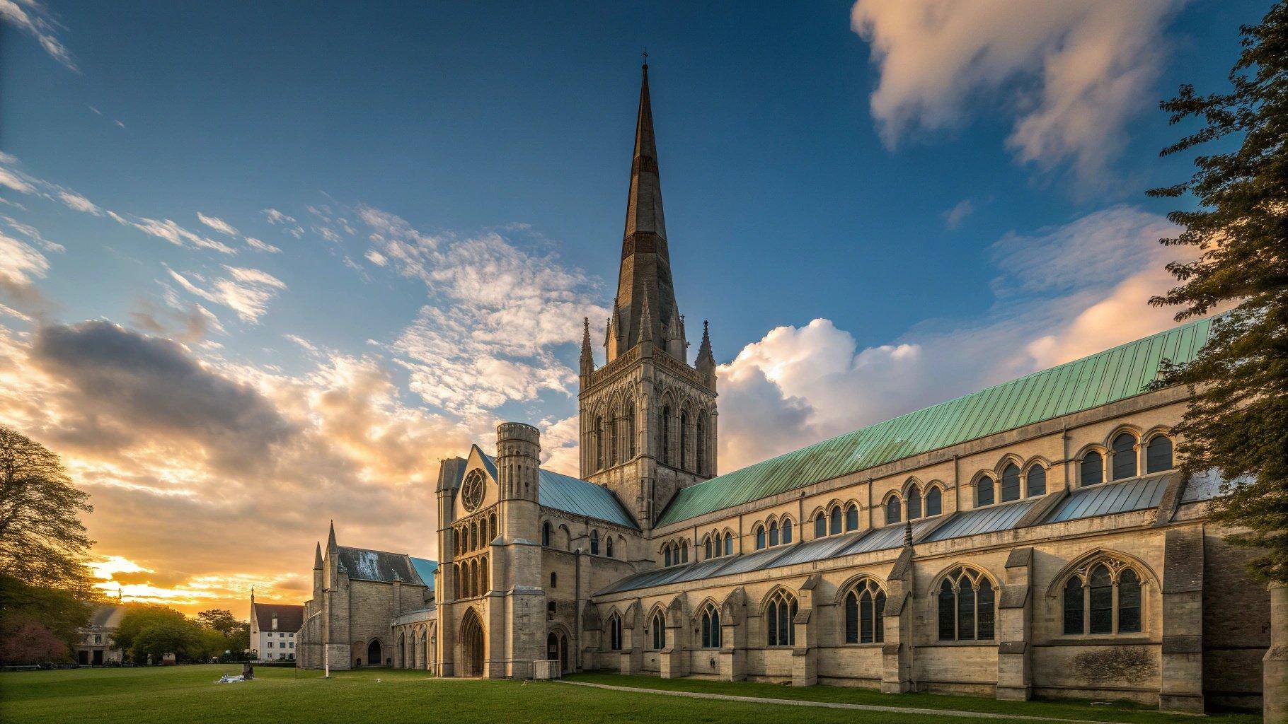 Chichester Cathedral and historic city centre