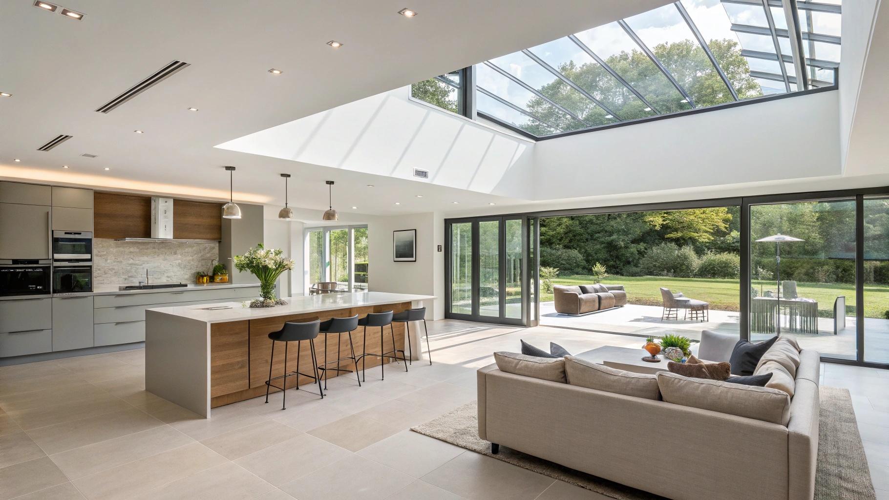 Luxury interior design typical of Omaze prize homes showing high-end finishes and contemporary style